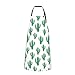 Grembiule da cucina messicano cactus cactus grembiuli botanici con tasche bavaglino regolabile per uomo donna divertente carino impermeabile chef casa arte grembiule grigliate barbecue disegno regal