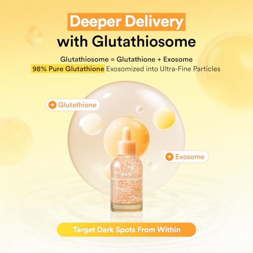 Image of Abib Glutathiosome Dark Spot Serum Vita drop 1.69 fl.oz., Korean Skincare, Dark Spot, Hyperpigmentation Treatment, Lightweight, Hydrating Serum for Sensitive, Uneven Skin