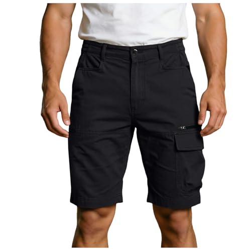 Short d'été pour homme outdoor couleur unie idéal pour randonnée et loisirs