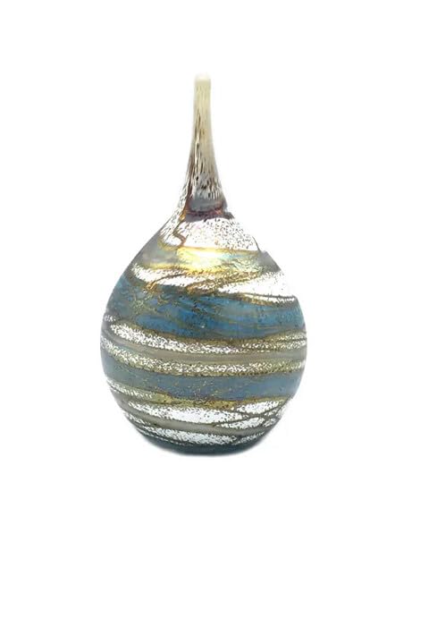 Mini-urne Goutte en Verre Cristal 'Nova' solution discrète conservation cendres