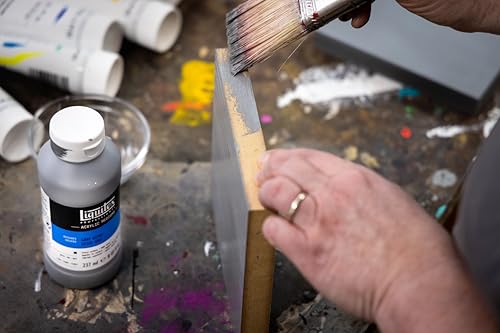 Image of Liquitex Professional Neutral Gray Gesso Surface Prep Medium, 8-oz