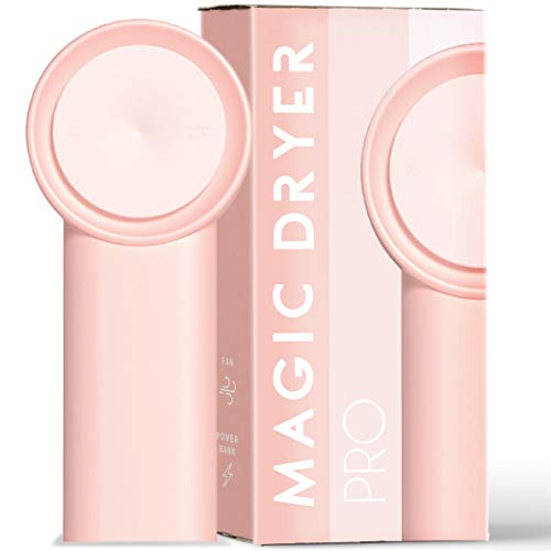 Lyon lash Magic Fan PRO | Portable USB Rechargeable Mini Fan Air Conditioning Blower Handheld Cooling Dryer, Eyelash Extension Supplies, Dries lash Extensions Glue Adhesive Rapidly