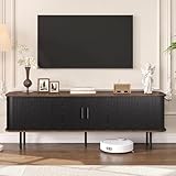 63' Modern Fluted TV Stand for...