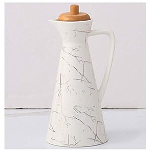 Thuis Olie Cruet Keramiek Olieflessen Keramiek Dispenser Fles Opslag Kan voor Keuken Koken Olijfolie Sojasaus Azijn Cruet