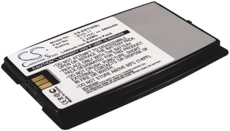 XPS 3.7V 600mAh Replacement Battery for Sony Ericsson R520, R320, T28 PN BHC-10, BSL-10, BUS-11