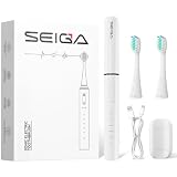 SEIGA Sonic Electric Toothbrush for Adults, Rechargeable Travel