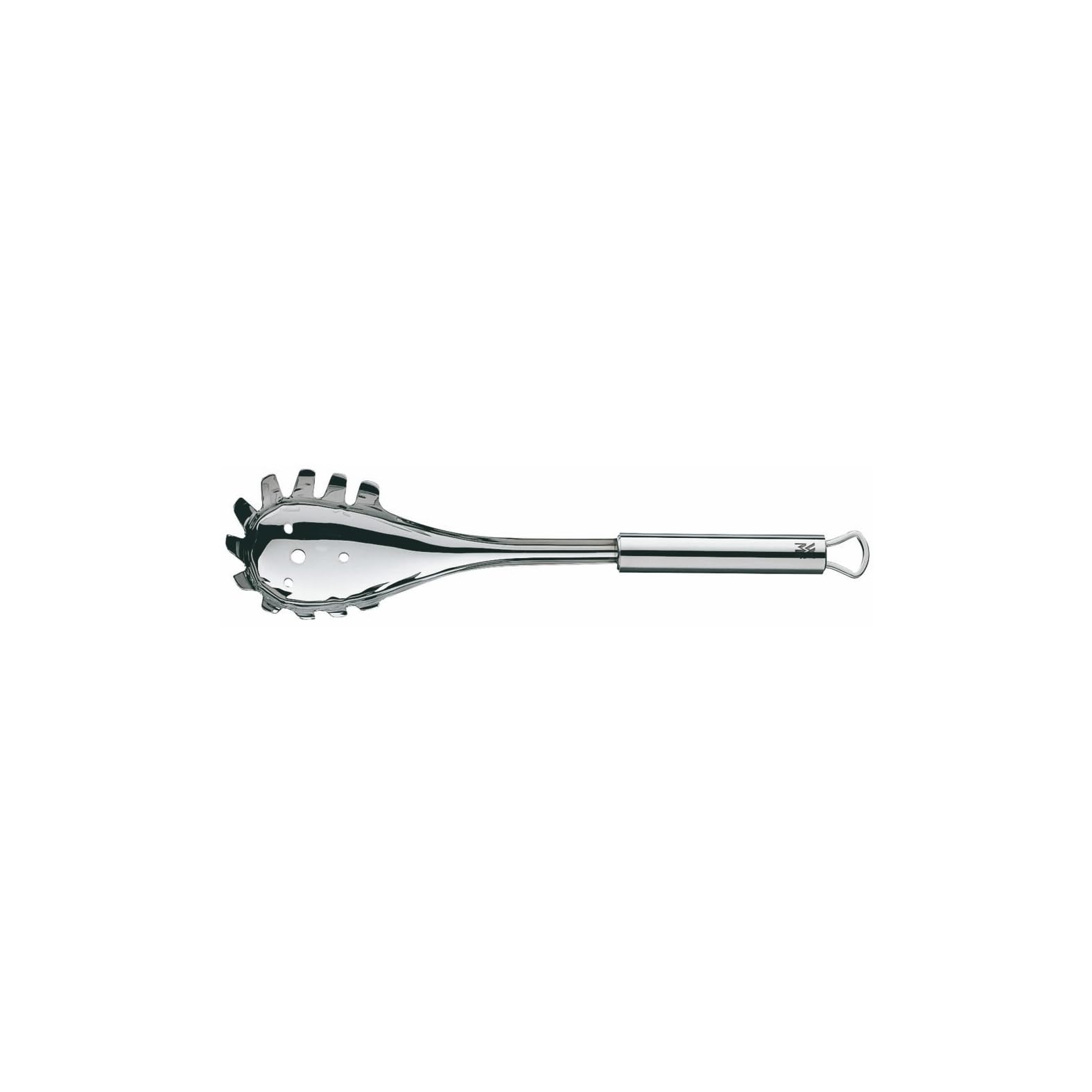 WMF Set 5-teilig Profi Plus Küchenhelfer Set, Suppenkelle Edelstahl 30 cm und Spaghettilöffel 32 cm und Schneebesen Edelstahl 25 cm und Pfannenwender Kunststoff 32,2 cm und Silikon-Backpinsel 20 cm