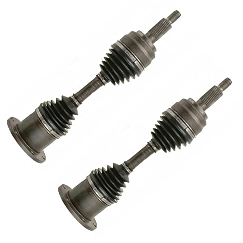 Image of Detroit Axle - 4WD Front CV Axle Shafts Assembly Replacement for Ford Expedition F-150 F-250 Lincoln Navigator - 2pc Set