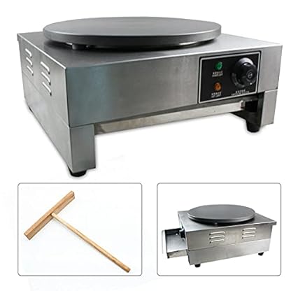 Crepes-Maker Crepesgerät Crepesplatte Crepe Crepespfanne Pancake Maker Machine – Bild 5