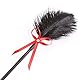 Deluxe Federkitzler, Liebes Feder Leder Flogger Peitsche Bondage Paddel Set Bettfesseln Sexspielzeug mit Augenbinde Augenmaske Erotik Bondage SM Erotik Sex Fetisch