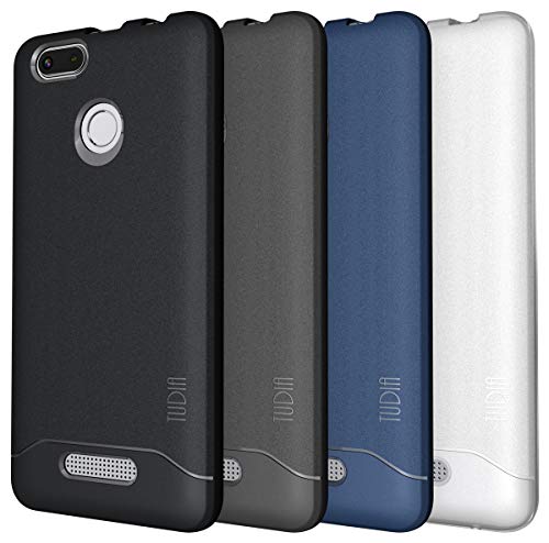 TUDIA Nuu Mobile A5L Case, [Arch] Shock Absorption Drop-Proof Lightweight Scratch Resistant TPU Bumper Protection Cover for Nuu Mobile A5L (Black) - Thumbnail 5