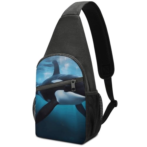 Mochila pequeña sling para senderismo unisex miniatura 1