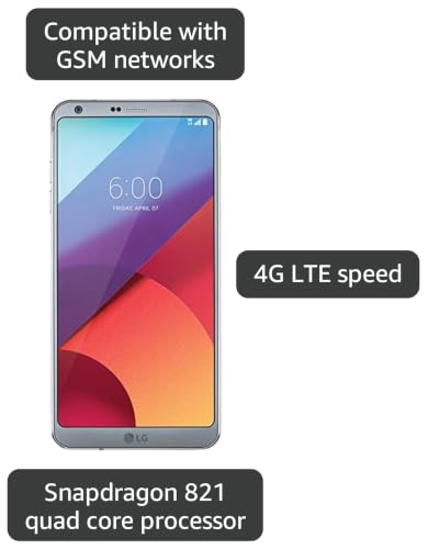 Image of LG G6 - 32 GB - Unlocked GSM - Platinum