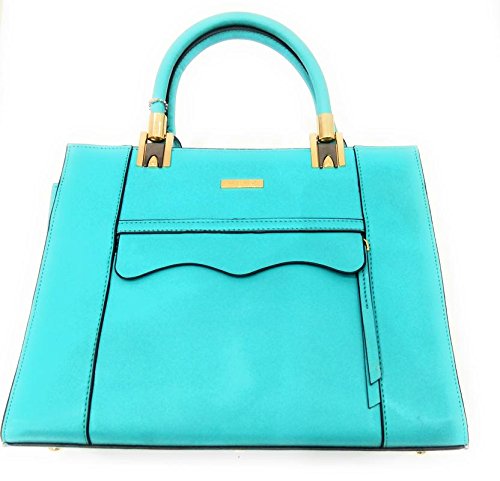 sky blue purse