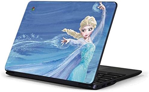 Skinit Decal Laptop Skin Compatible with Samsung Chromebook 3 11.6in 500c13-k01 - Officially Licensed Disney Elsa ICY Powers Design
