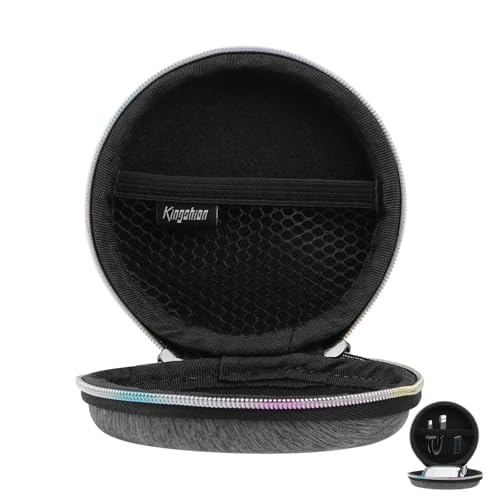 Kingshion Mini Shaver Carry Case, Small Electronic Organizer Travel Case, Portable Travel Men Carrying Small Storage Pouch Zipper Bag for Electric Shavers