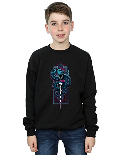 Harry Potter Boys Neon Nagini Sweatshirt Black 5-6 Years