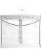 ALYER Hanging Mesh Shower Pockets for 34oz/1000ml Shampoo and Conditioner,Colorful Bath Toy Organizer,Hanging Tandem Type Closet Accessories Storage Bag,Gray