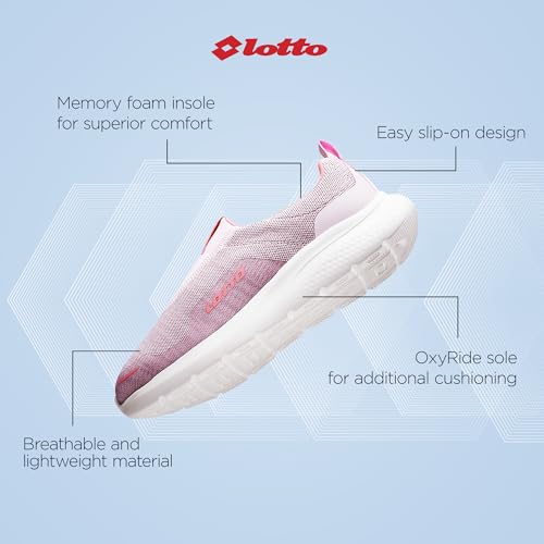 Image of Lotto Women Flowalk Slip-on Walking Shoes