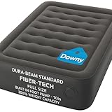 64762E Dura-Beam Standard Downy Air Mattress with Fiber-Tech Construction – Full Size...