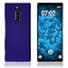 Produktbild PhoneNatic Case kompatibel mit Sony Xperia 1 - Hülle blau gummiert Hard-case Cover