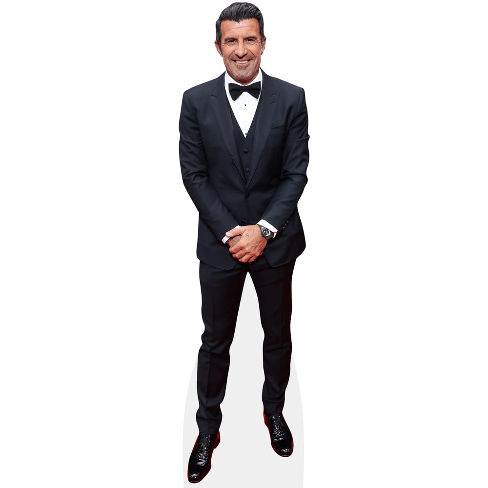 Celebrity Cutouts Mini Size Cutout Luis Figo (Bow Tie)
