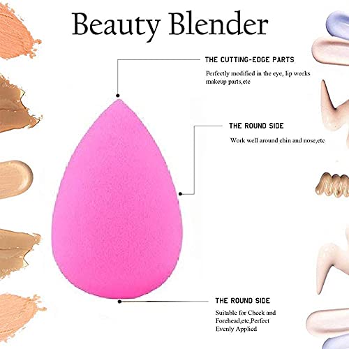 SUNISA Full Coverage Bb And Cc Cream Foundation With Mushroom Head Air Cushion Puff 20G And 1 Beauty Blender Sponge For All Skins, Natural Finish - Image 6
