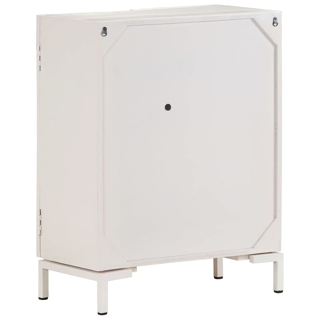 Credenza in legno massiccio di mango, 60 x 30 x 76 cm