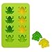 The Dreidel Company Frozen Frogs Silicone Mold, Candy Chocolate Frog Molds for Birthday, party, cake Decoration Passover Bake Ware and Ice Tray
