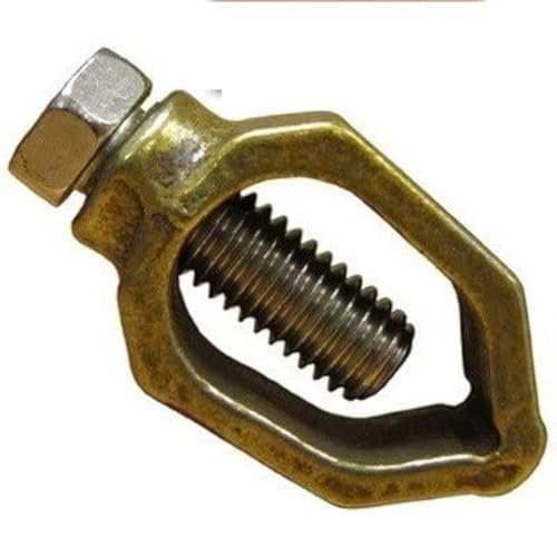 Image of UL Listed, Heavy Duty Ground Rod Clamp Direct Burial, Sizes 1 /2 inch, 3 /4 inch, 5 /8 inch (5 Pack) (Size 5 /8 inch)