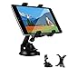 Car Windshield Dashboard Tablet Mount Holder, 360 Degree Rotation, TPU Suction Cup Viscosity Mount, Universal for Samsung Galaxy Tab/Ipad Mini/iPad Air 2/Air/4/3/2/iPad Pro 9.7/10.5/Amazon Fire HD/GPS