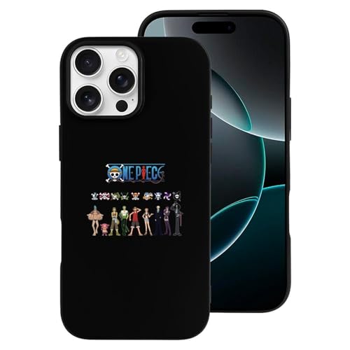 �����s�[�X ONE PIECE iPhone16ProMax�Ή��P�[�X �ϏՌ� TPU ���^ �A�C�t�H��16Pro Max�J�o�[ �y�� ���菝�h�~ �X�}�z�P�[�X �l�C �L�����N�^�[ Case
