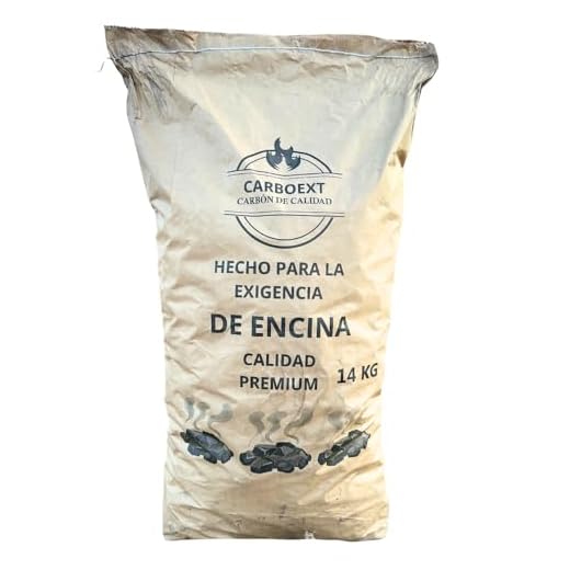 Carbon Vegetal Barbacoa Carbon Barbacoa Carbón 100% Sin Humo Ni Aditivos Carbón Vegetal De Encina Premium Ideal Sin Humo Barbacoa Restaurantes Barbacoas Familiares o Asadores Ecologico Saco De 14Kg