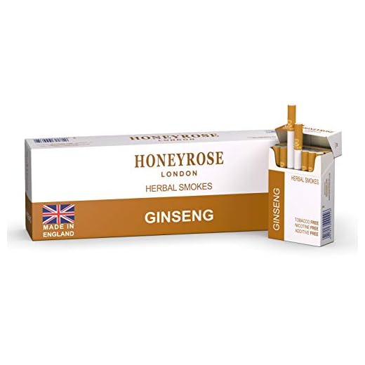 Honeyrose Ginseng Herbal Cigarettes