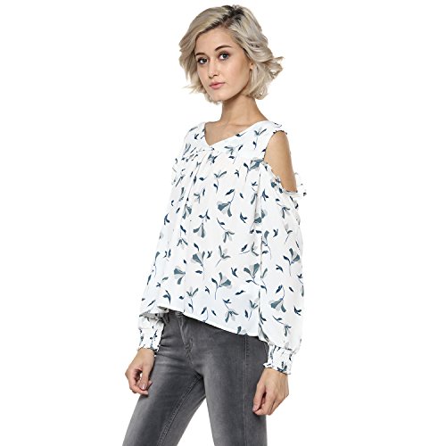 Image of Harpa V-Neck Printed Tops