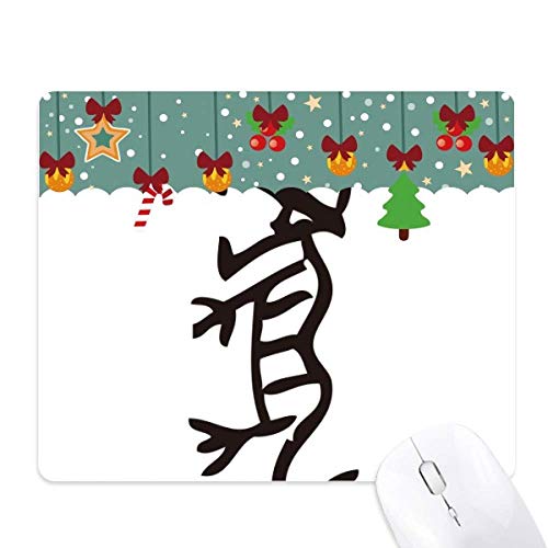 Tapis de souris tigre du zodiaque chinois en caoutchouc