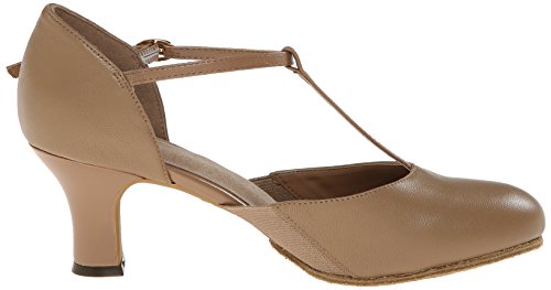 Bloch Women's Splitflex T-Strap Character Shoe, Tan, 9 #TOP5