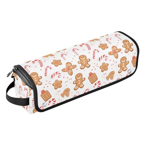 Bolsa de viaje multicompartmental resistente al calor para herramientas de cabello como planchas y rizadores. miniatura 1