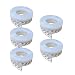 Produktbild Silikon Dichtungsband, Transparent Selbstklebend Wasserdichtes klebeband für Fenster, Tür Zugluft Stopper und Schalldämmung (2.5×500 CM) (5 PCS)