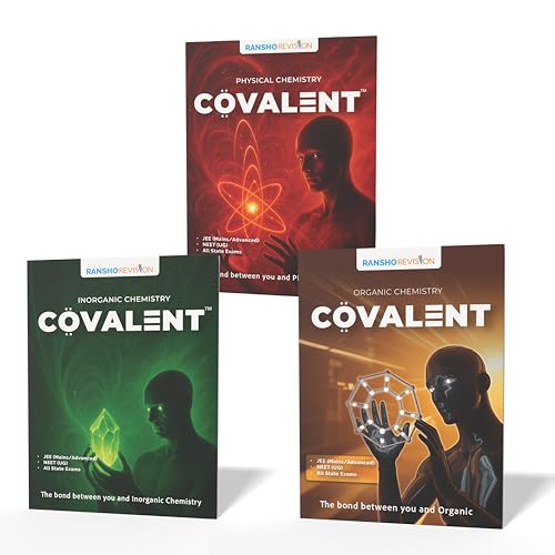 Image of COVALENT MASTER COMBO-Complete Organic, Inorganic and Physical chemistry for JEE mains | Easy language | Real life images | Daily life applications| ... JEE Mains-Advance Syllabus and Patterns
