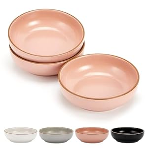 Cottagecore Howise Keramik-Katzennäpfe 3er-Set