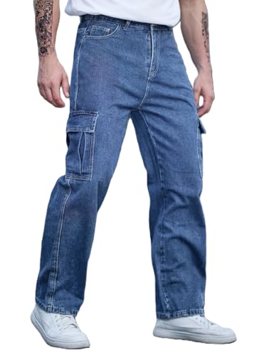 Image of ADBUCKS Men's Loose low Rise Jeans