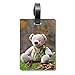 Etiqueta de identificación para Maleta con diseño de Oso de Peluche, para Ciencias forestales, Naturaleza, Crucero