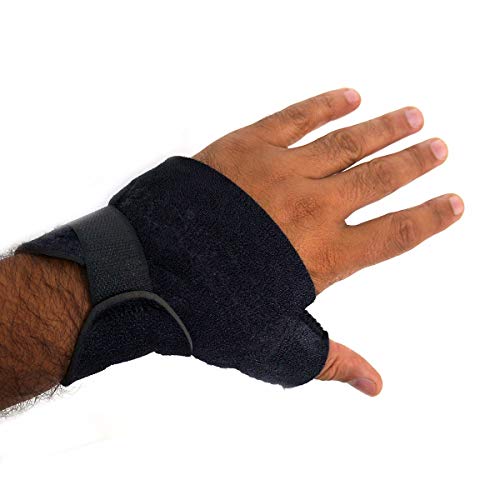 PROGNE SPORTS REF 105 Munhequeira com Polegar, U, Preta