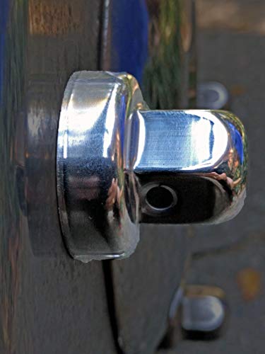 Alcoa, Lug Nut Covers (5 Pieces) Sprinter-Winnebago-Roadtrek-PleasureWay-Leisure Travel, Hide a Lug, 19mm, Stainless Steel, 000135, 000120, Set of 5 LugNuts, All Models: 2006 Through 2020