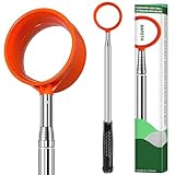 Golf Ball Retriever, Max 5.9 Ft Lightweight and Portable Golf Ball Retriever Telescopic, Stainless Golf Ball Grabber with Anti-Slip Handle, Golf Accessories Gifts for Men Women