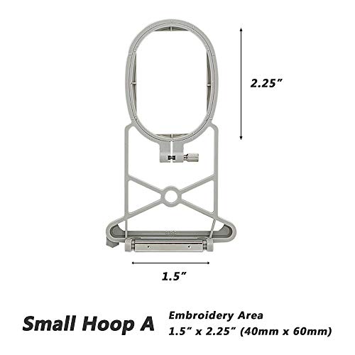Image of Sew Tech Embroidery Hoop for Bernina, 1.5x2.25in 40x60mm Small Frame | Fits Artista 180 170 165 Bernina Embroidery Machine