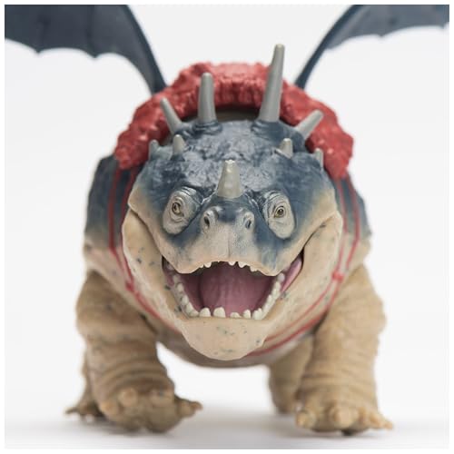 Dreamworks Dragons - Figurine Dragon Gronk + Viking Varek - Figurine Articulée Gronk 25 Cm Et Son Dresseur 10 Cm - Cadeau Enfant - Jouet Enfant 4 Ans Et + Inspiré Du Film How To Train Your Dragon