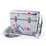 miak for AirPods Pro 3 ケース 第3世代対応 キャリーケース MA28159APP3 シルバー