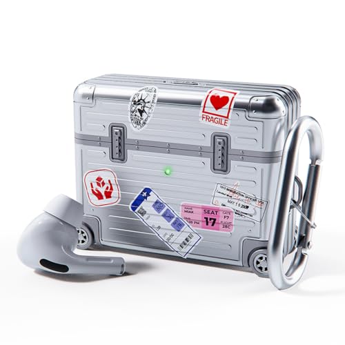 miak for AirPods Pro 3 ケース 第3世代対応 キャリーケース MA28159APP3 シルバー